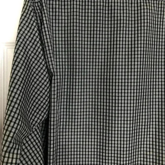 Black  & White Dress Shirt Size Large - Picture 12 of 16